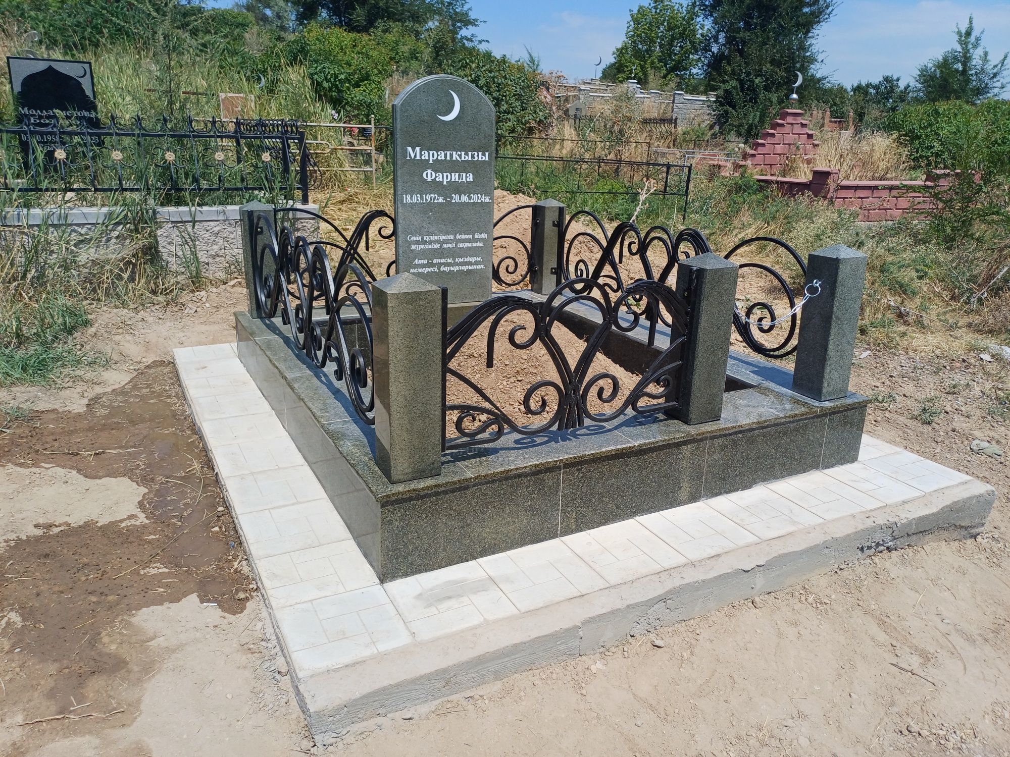 Благоустройство могил!