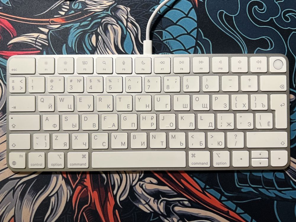 Клавиатура Apple Magic Keyboard Touch ID белый