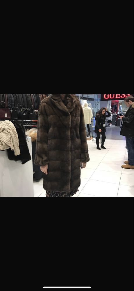 Шуба норковая легкая