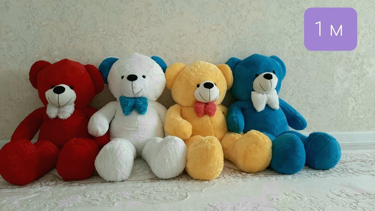 Плюшевые мишки новые