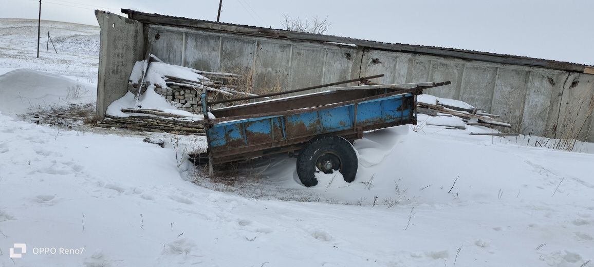 Китайский  трактор 4х4, прицеп, косилка прицепной