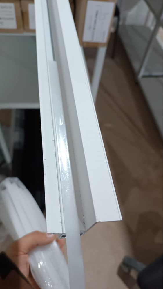 Теневой профиль ALTOR Kontur Gips PRO (усиленный) белый, для ГКЛ,62 м.