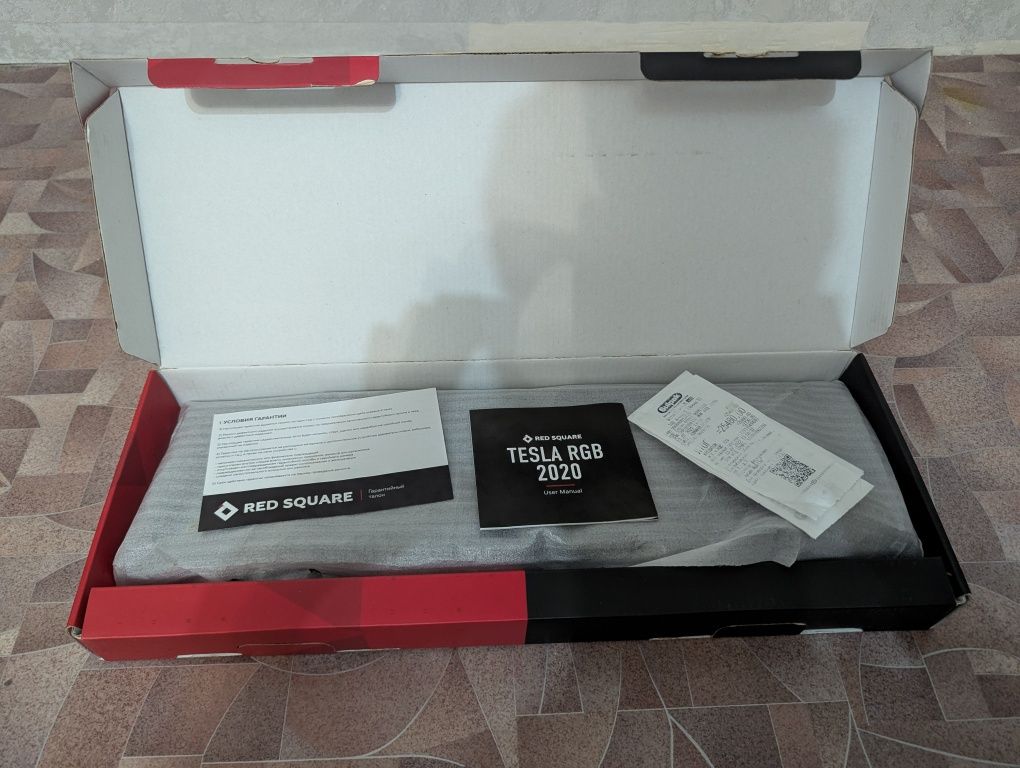 Клавиатура игровая RED SQUARE TESLA RGB 2020