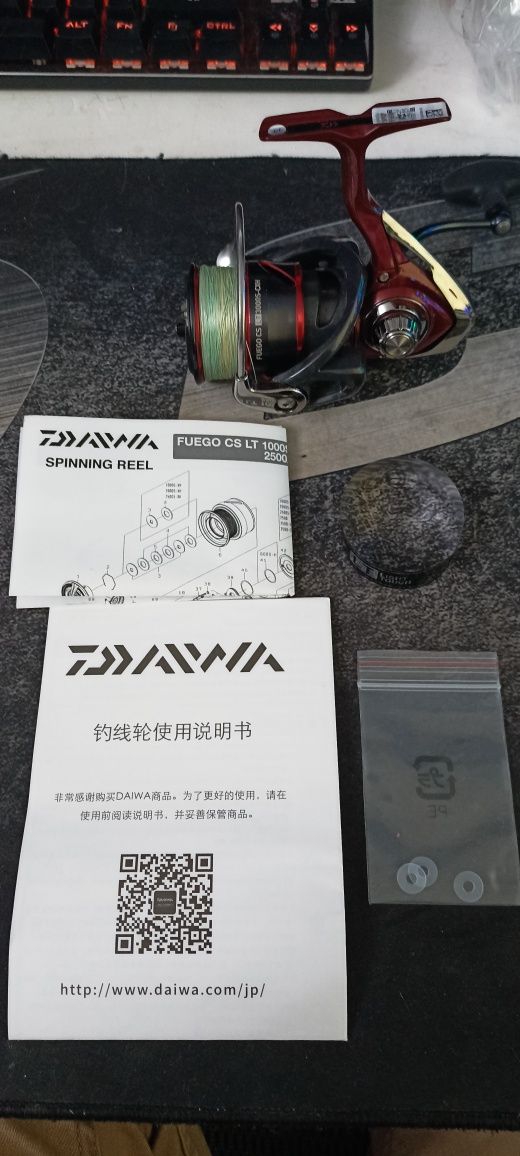 Катушка Daiwa fuego cs LT 3000S-CXH
