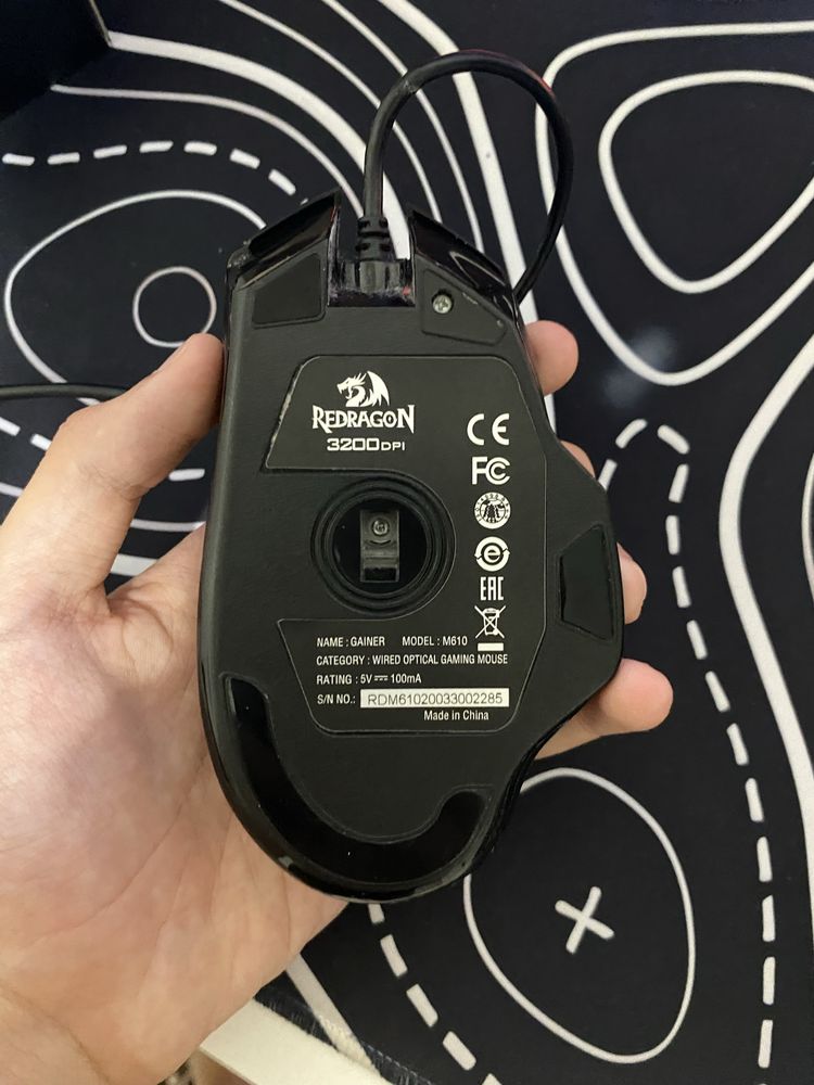Мышка драгон  3200 Dpi