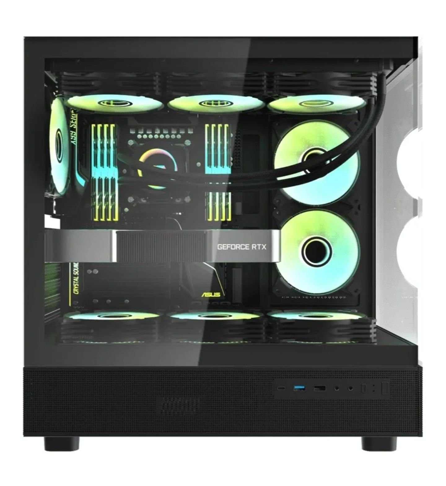 Корпус Dark flash DPX90 черный