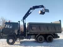 Вывоз мусора КамАЗ 14 тонн самогрущик