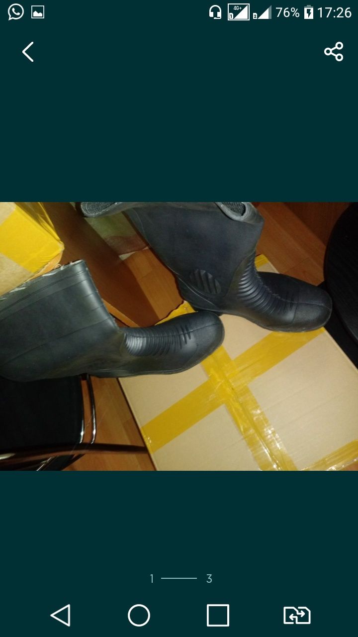 Продам зимнюю спец. одежду, новые резиновые сапаги. 40-41размер