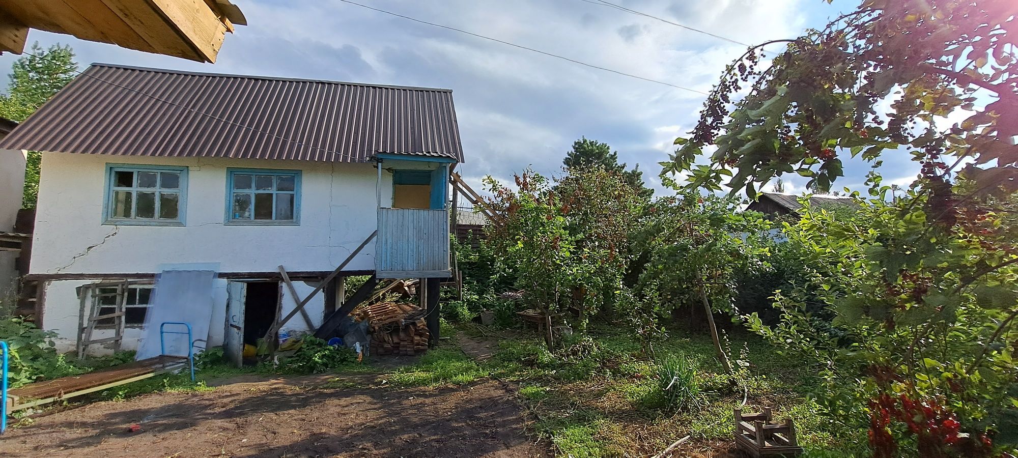 Продам дачу на берегу тобола в черте города Наримановка