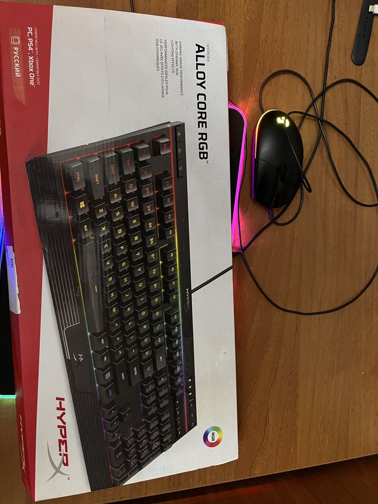 Клавиатура Hyperx alloy core rgb