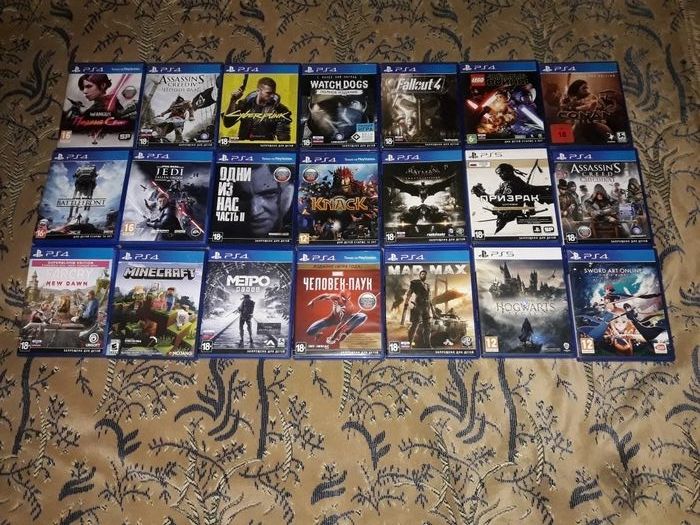 Диски PS4 PS5 PS3 Лицензионные