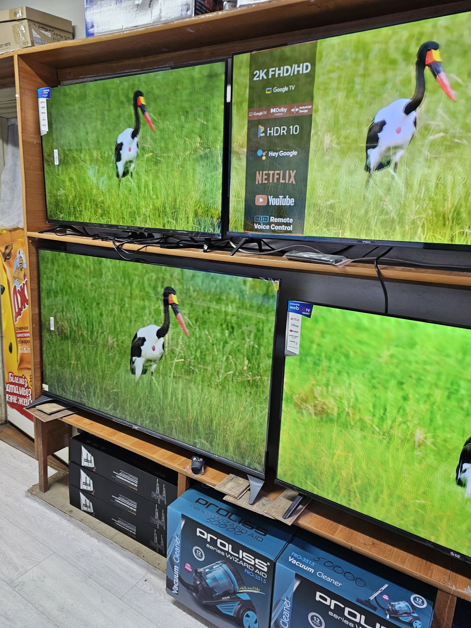 Новый Телевизоры Samsung Lg Yasin 4К Поддержкой YouTube Wi fi Bluetoot