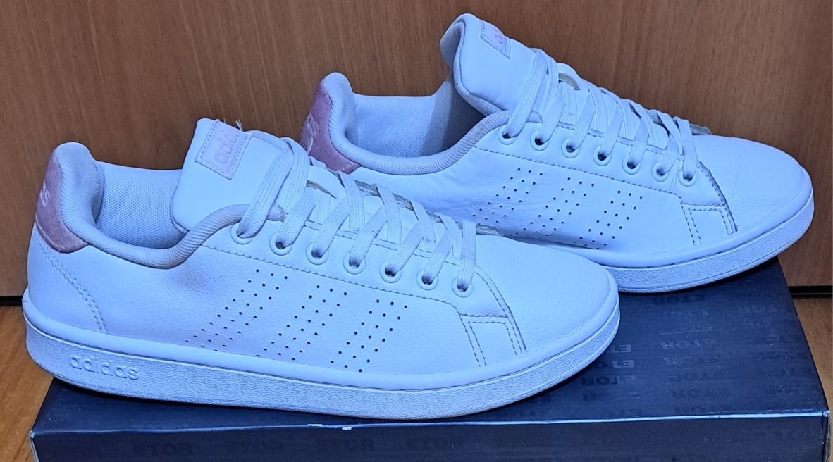 Кроссовки Adidas, кожаные, Оригинал, размер 37-38