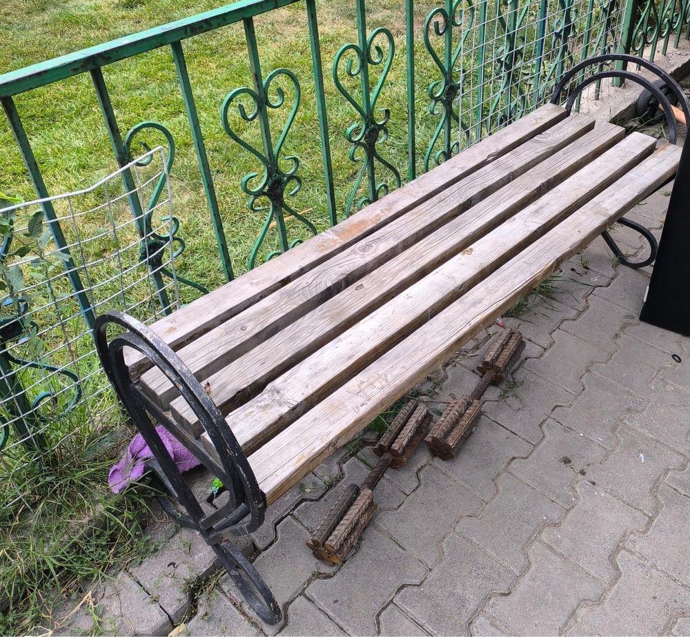 Скамейка кованная