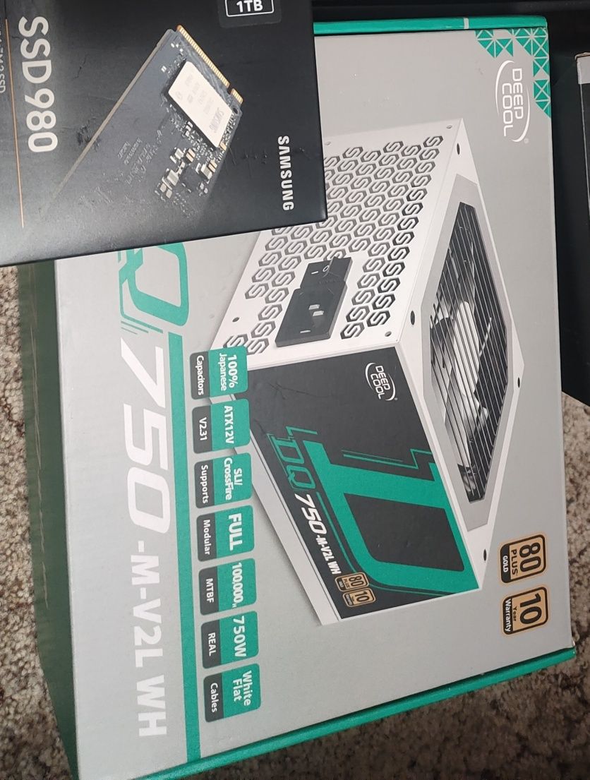 Комплект Корпус Deepcool CK560WH+Мать MSI B660M Mortar+БП DeepCool 750