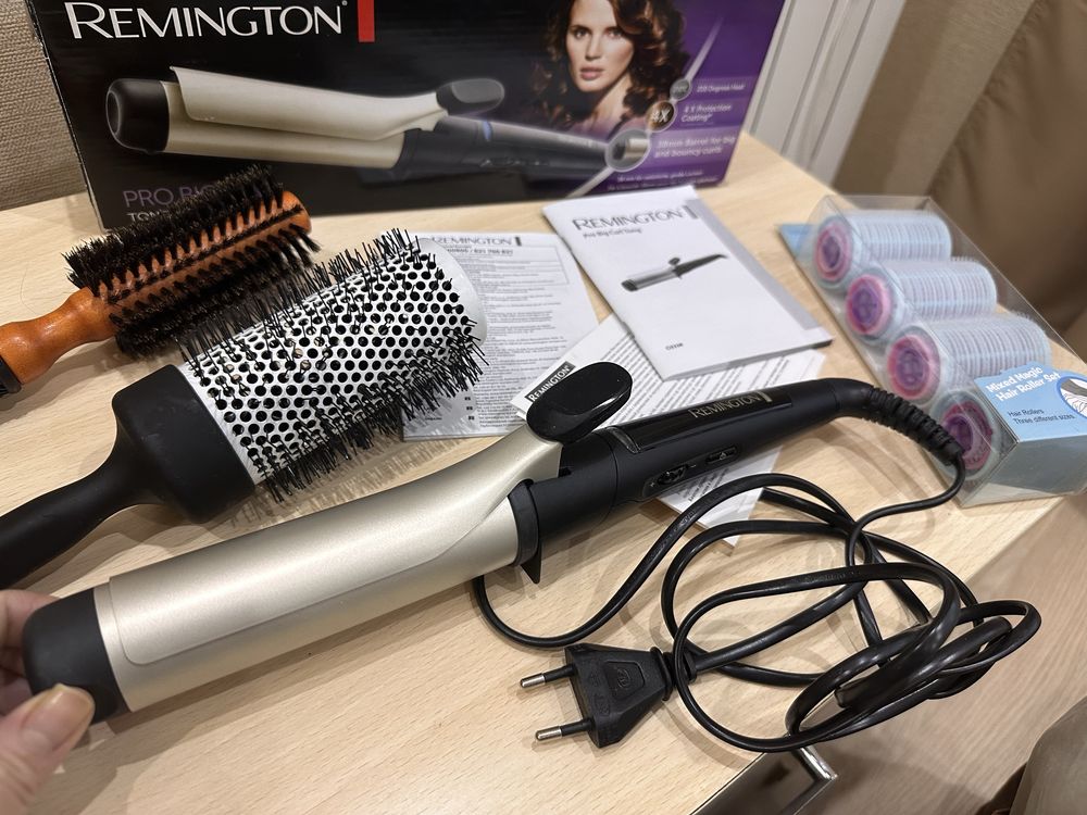Remington плойка + браш расчески 12000