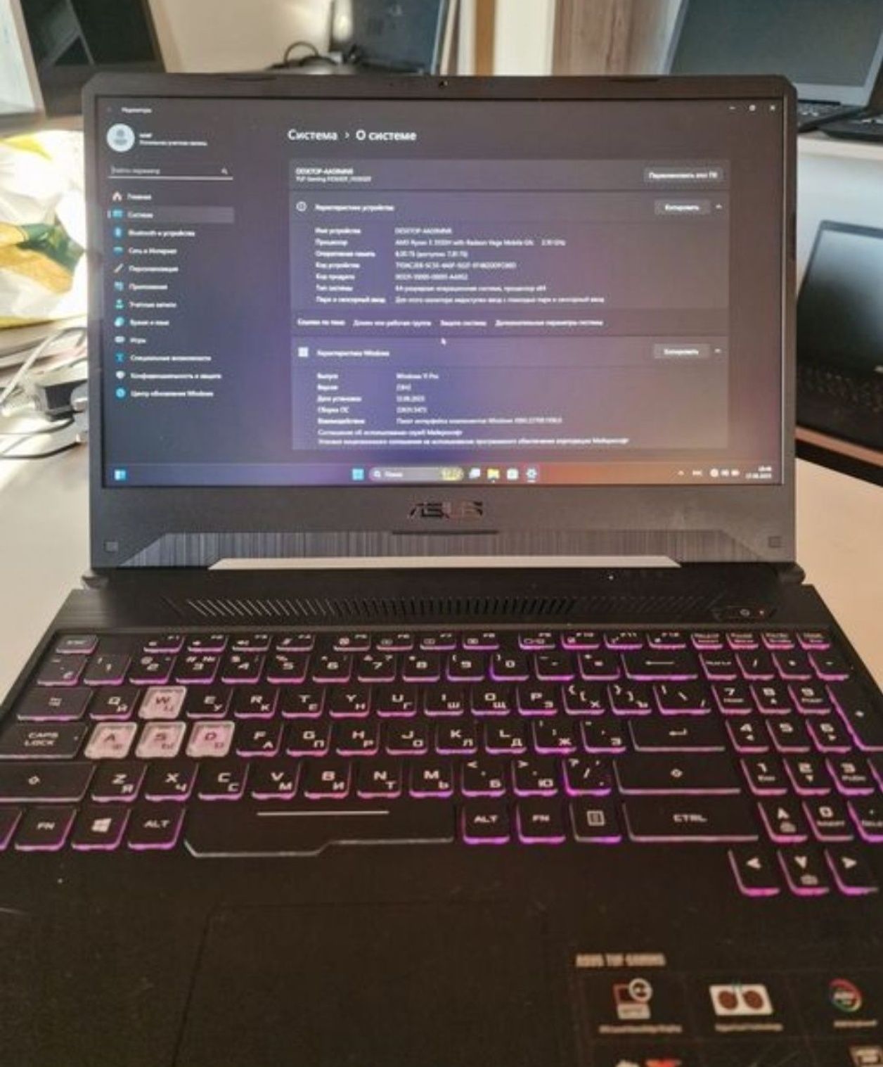 Игровой ноутбук Asus TUF Gaming