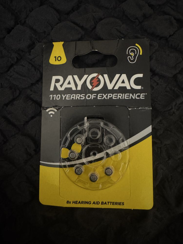 Батарейки для слуховых аппаратов Rayovac