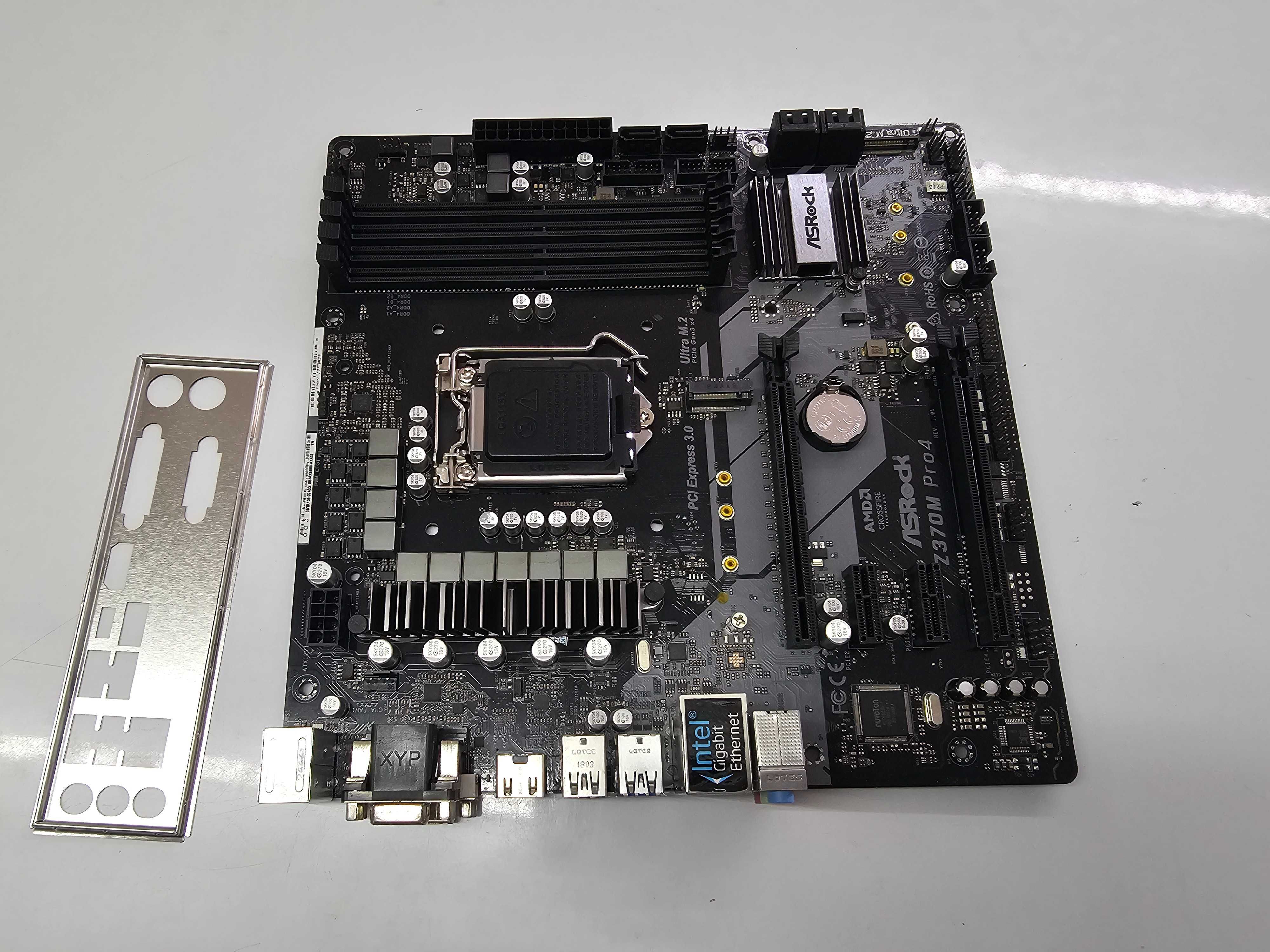 Мат.плата(Б\У) Asrock Z370M Pro4(LGA 1151)/TERABYTE" Шымкент