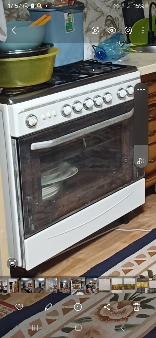 Продам газовую плиту, сипаратор