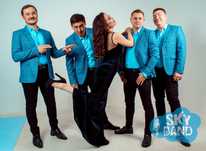LIVE BAND; Живая музыка; Музыканты на корпоратив; Лайв бэнд; Sky band;