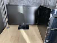 Офисный компьютер и монитор от HP