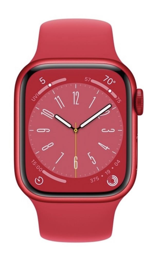 Продам Смарт-часы Apple Watch Series 8 45 мм Aluminum красный