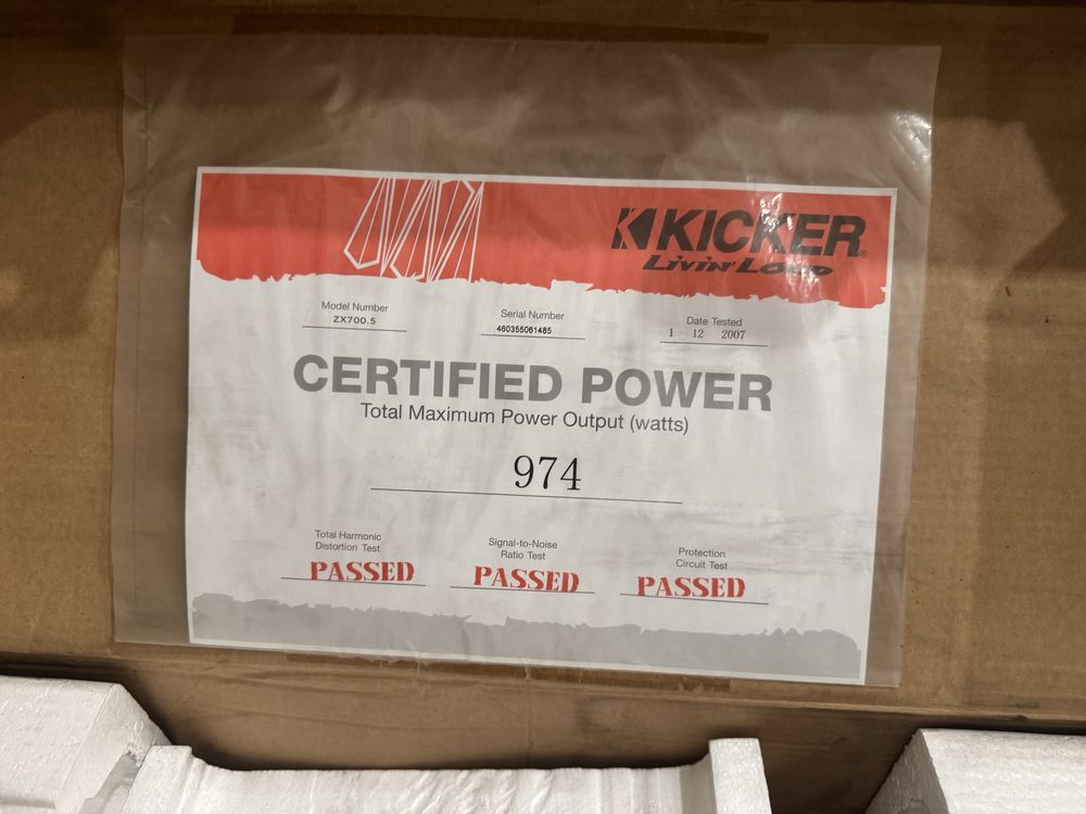 Усилитель kicker 5.1