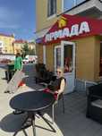 Стол круглый для террас, сада, кафе