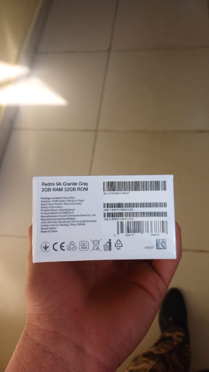 Redmi 9A Granite Gray