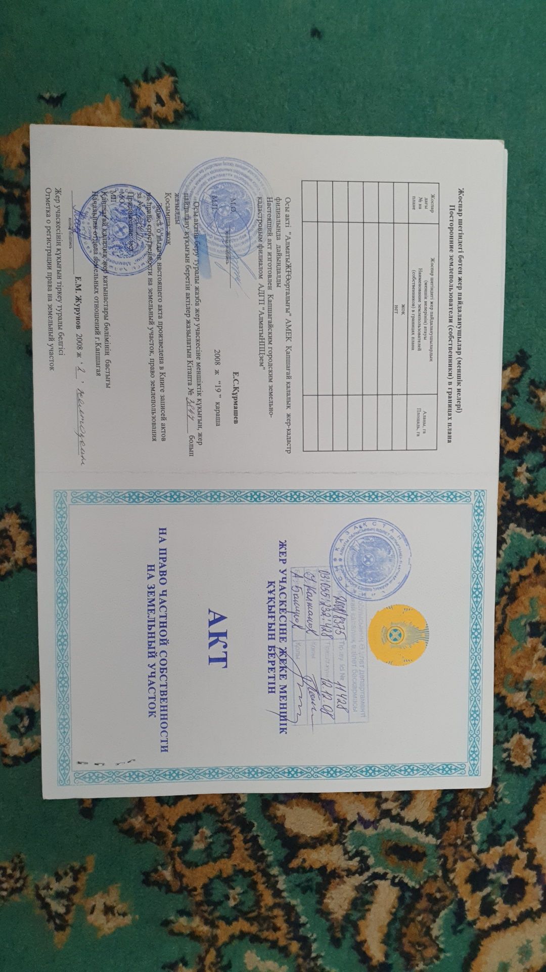 Продам земельный участок