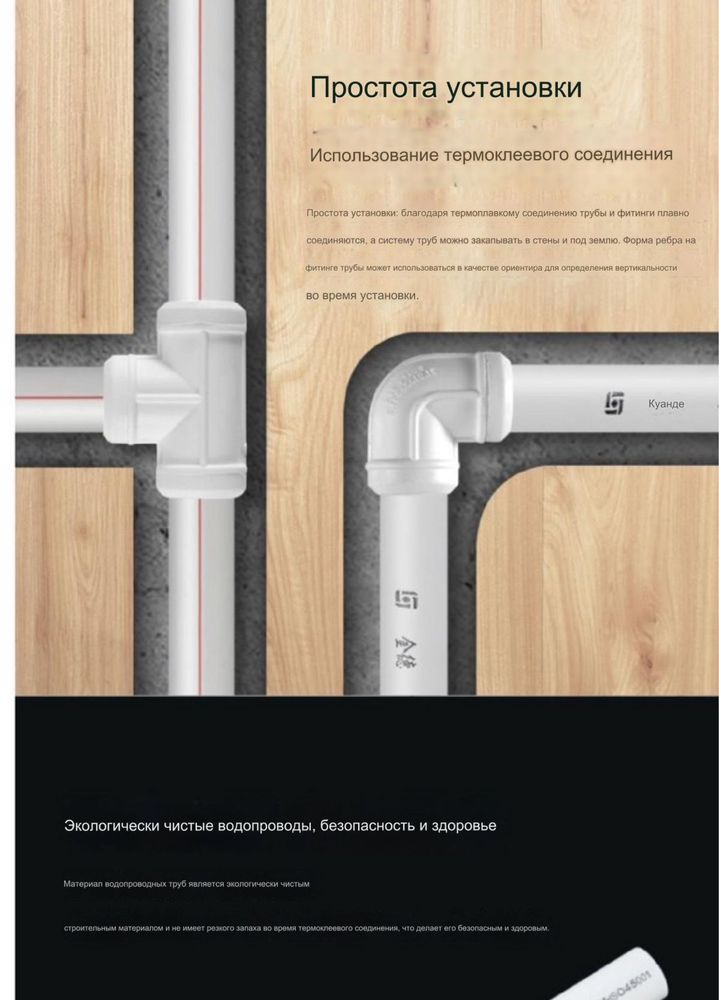 Трубы ППР И Фитинги ППР (для горячей и холодной воды) ОПТОМ со Склада