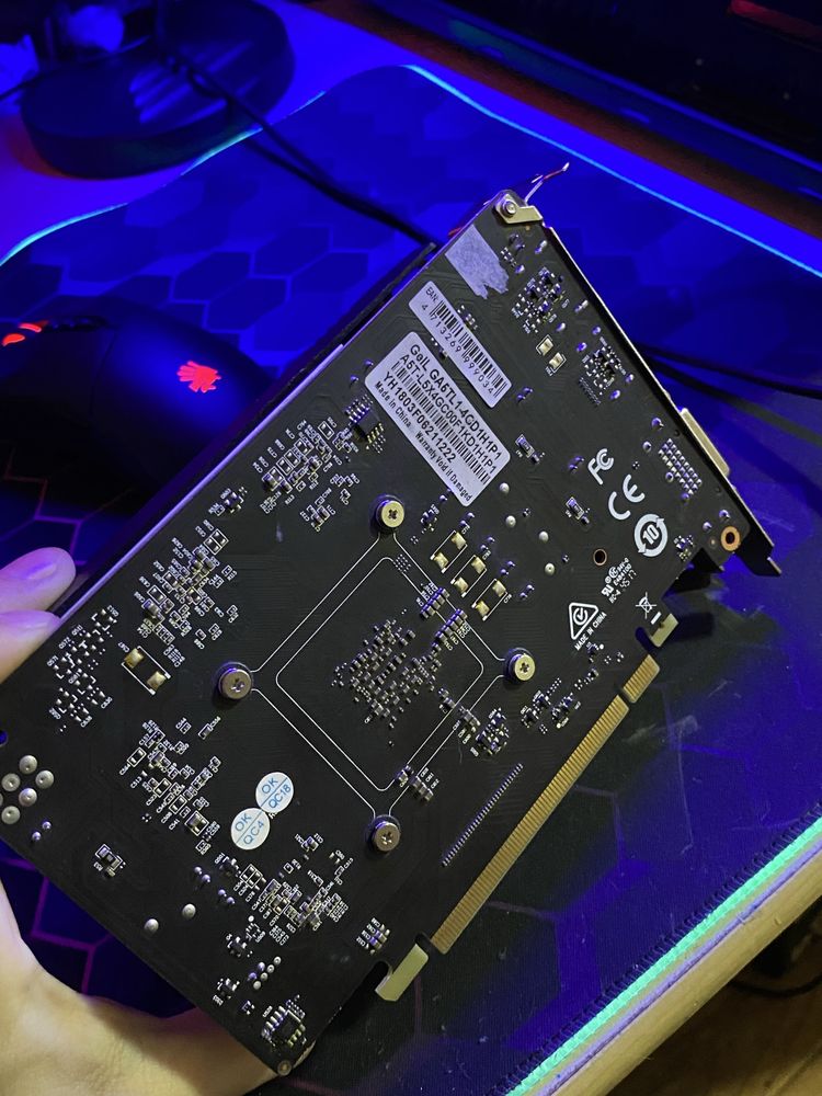 GeIL GeForce GTX 1050 Ti, 4GB GDDR5.