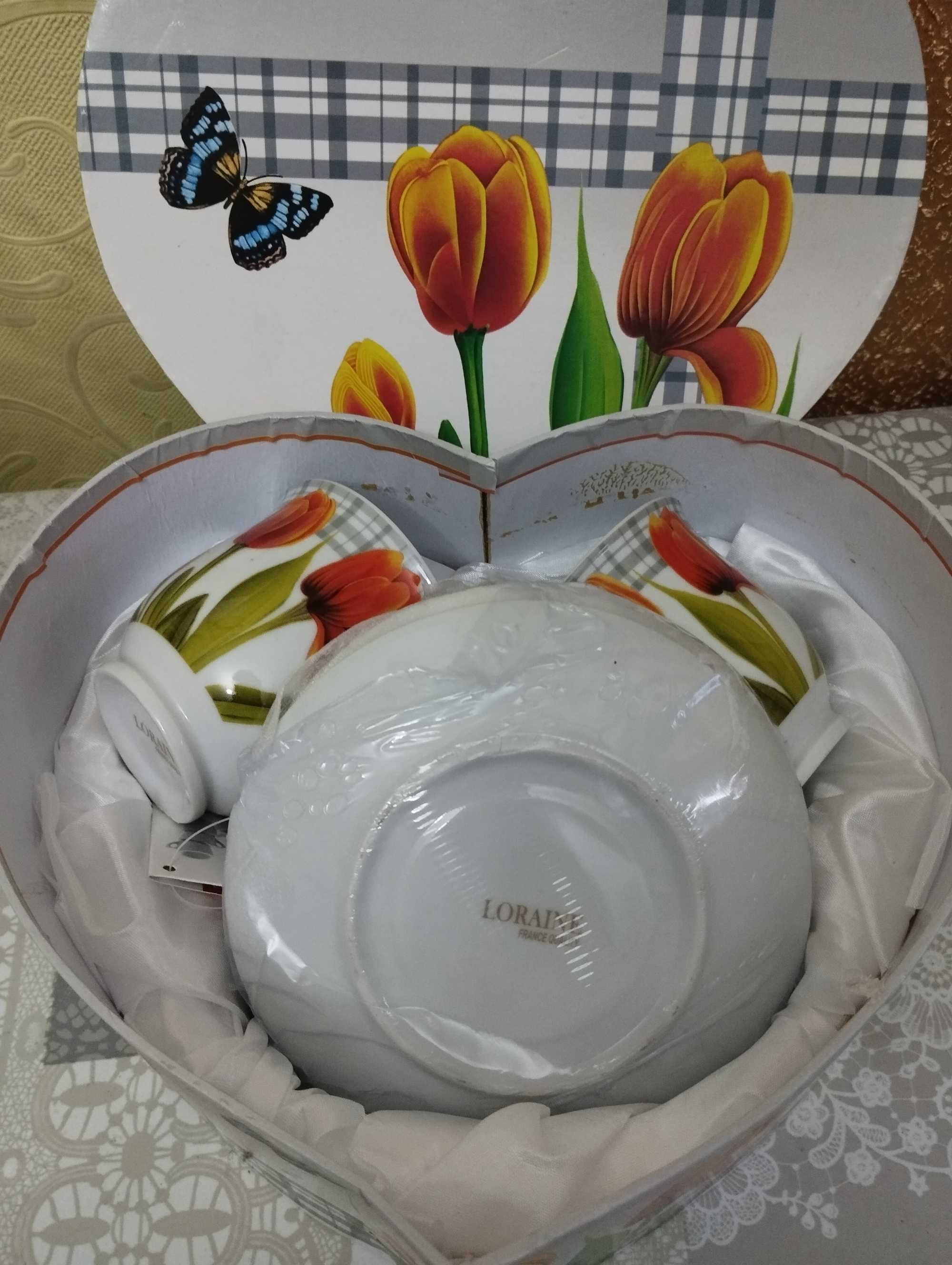 Продам подарочную посуду!,район Саяхата.