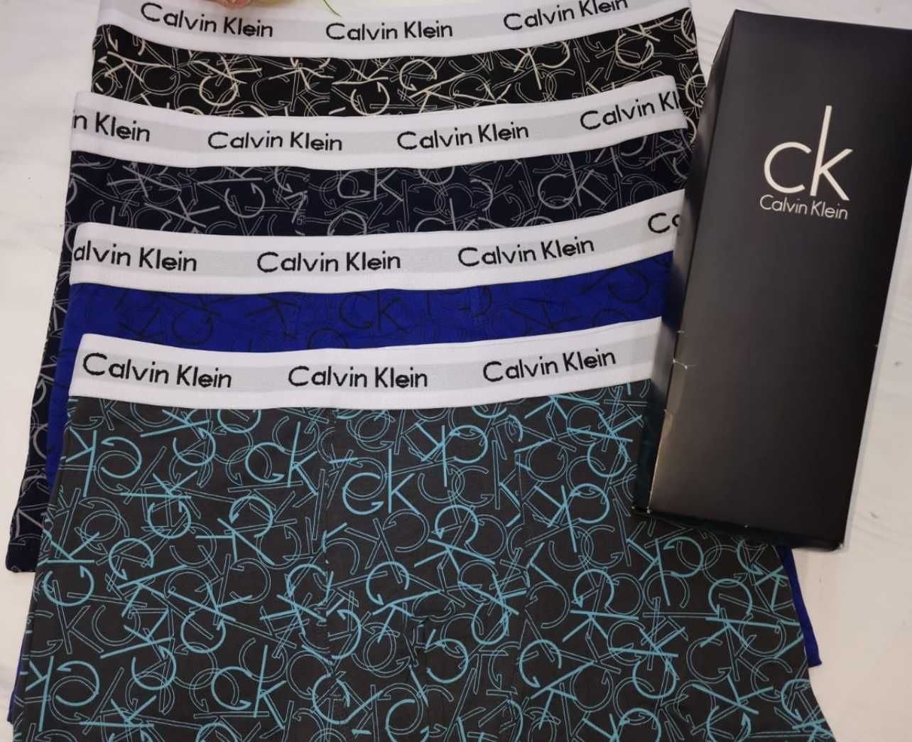 Мужские трусы боксеры Calvin Klein за пару