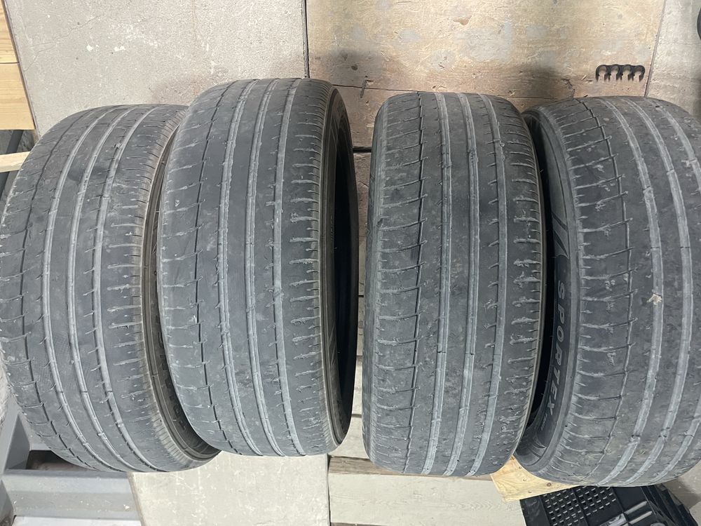 Автошины 215х55х17 б/у