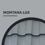 Металлочерепица Монтана Lux  производства Россия 0.41 0.45
