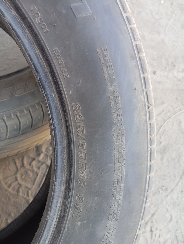 Пара шин BRIGESTONE 235/55/18
