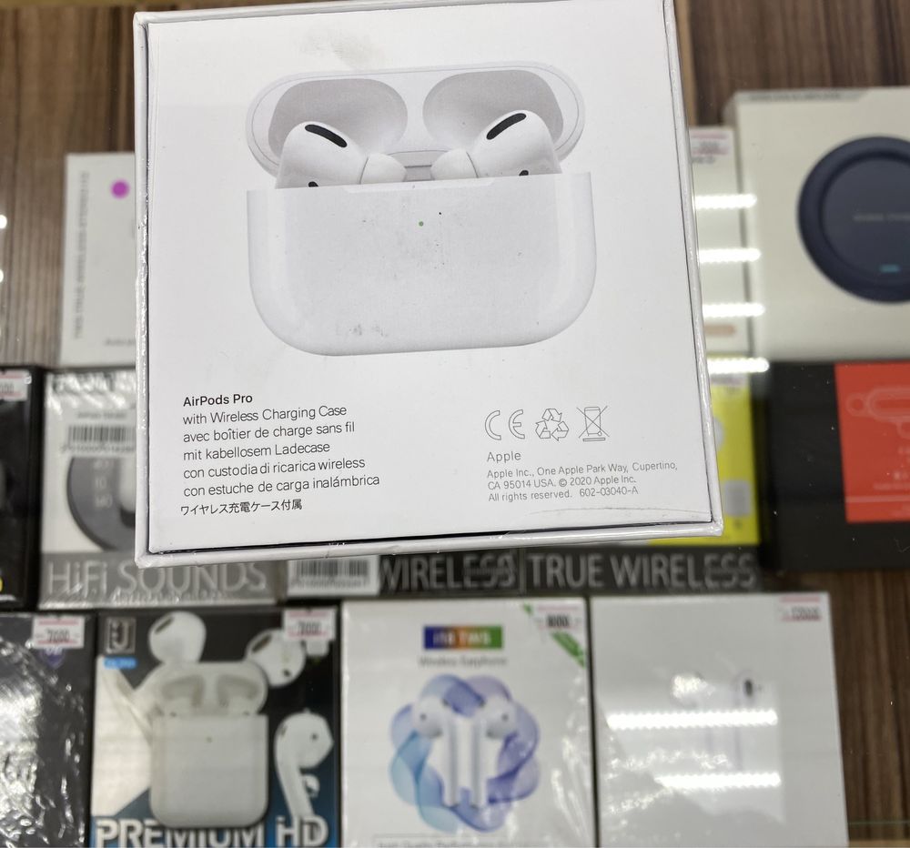 AirPods 2, беспроводные наушники, эйрподс