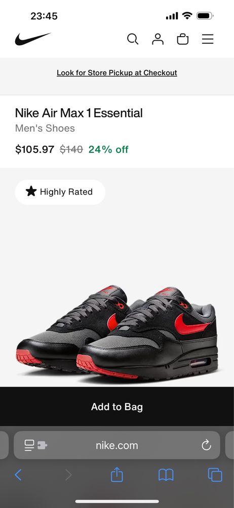 Nike Air Max 1 оригинал