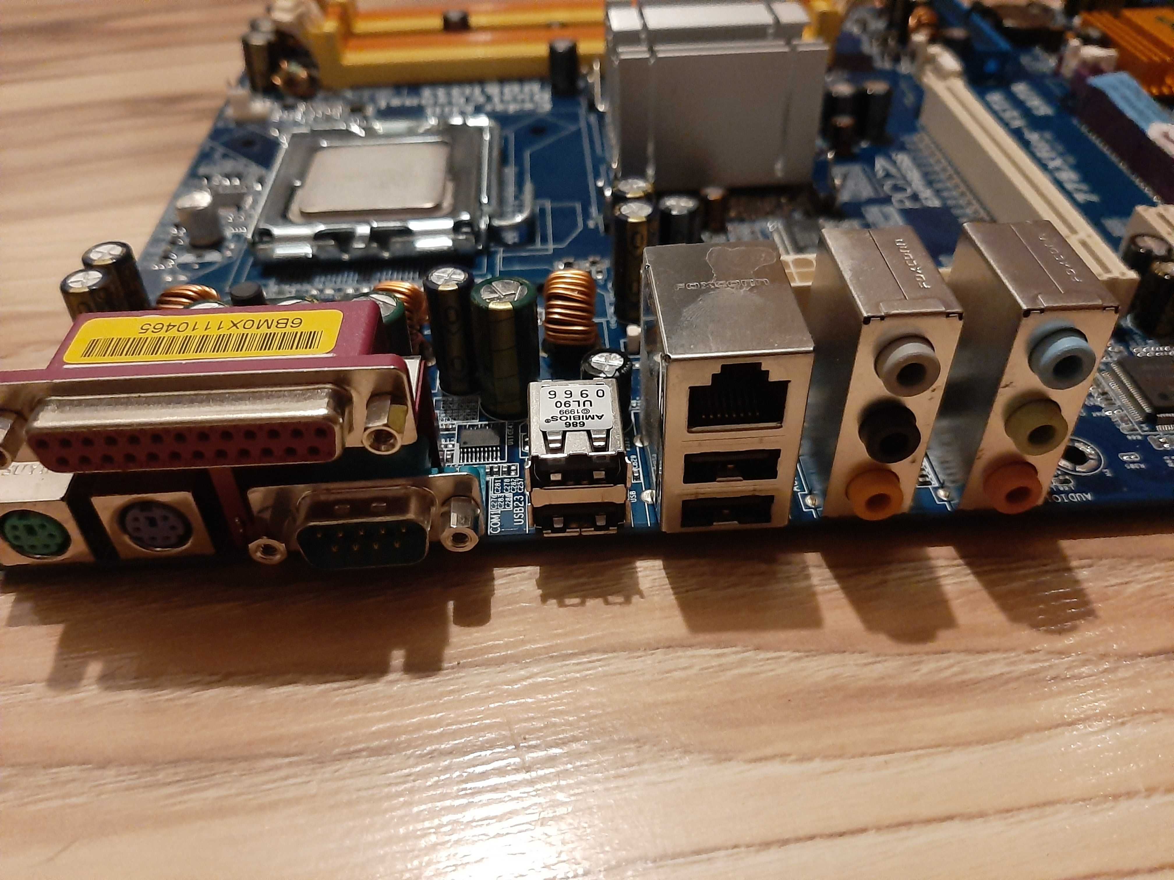 Системная плата ASROCK 775XFIRE + CPU + RAM (комплект)
