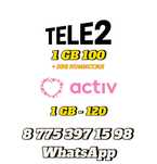 Теле2,  Актив ГИГАБАЙТЫ