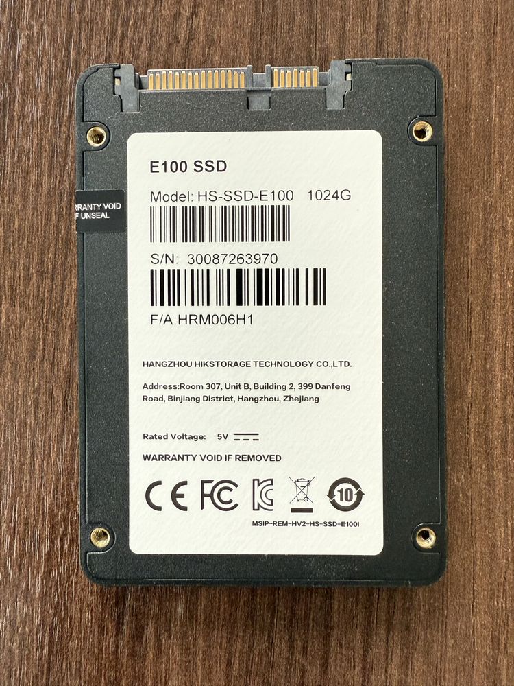 Жесткий диск SSD Hikvision 1tb