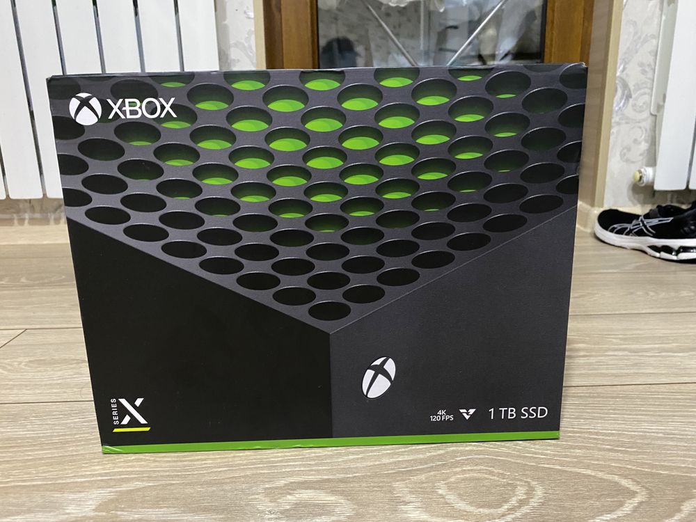 X BOX series X запечатанный с гарантии год