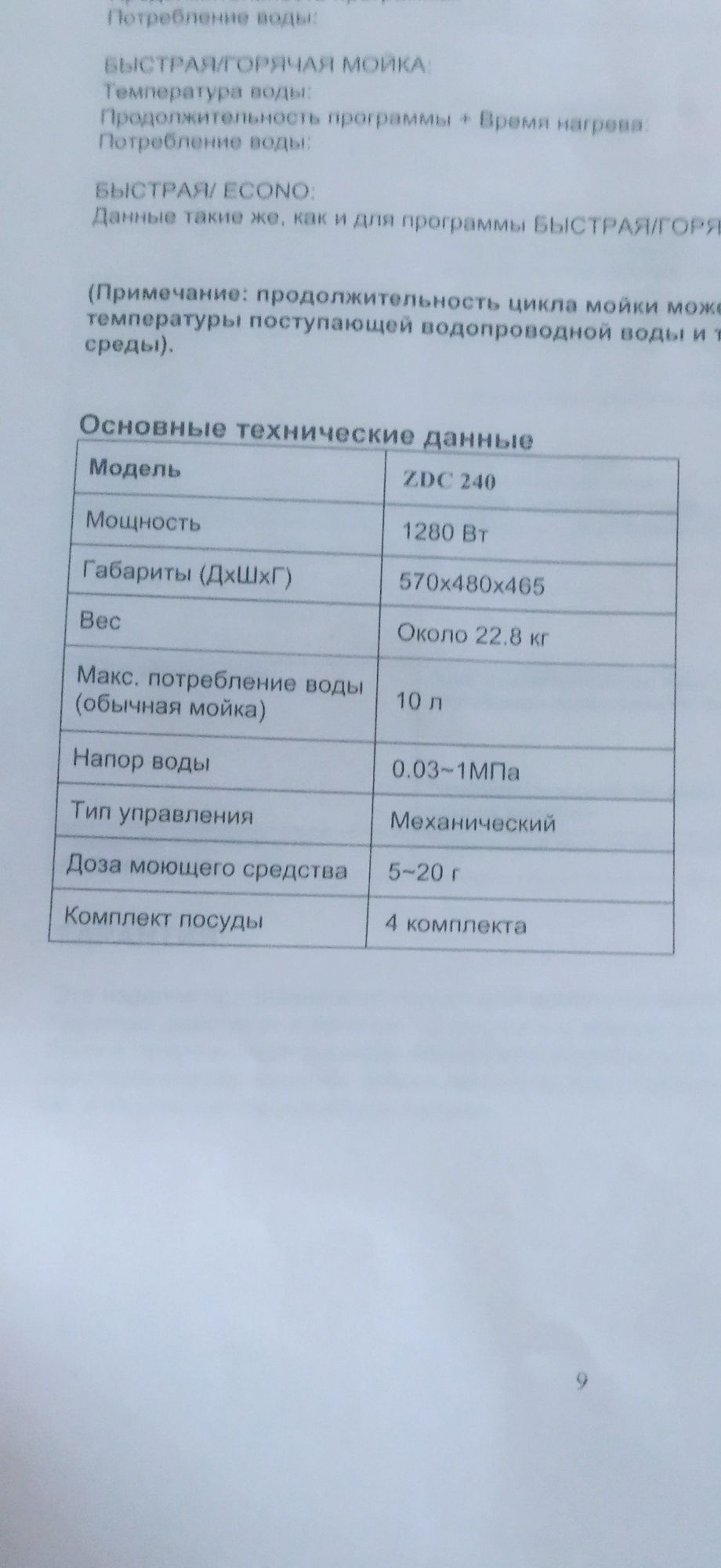 Посудомойка Zanussi