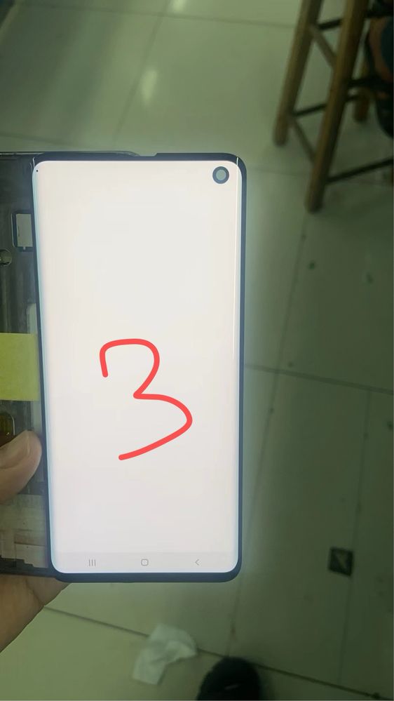 Экран на модели Samsung