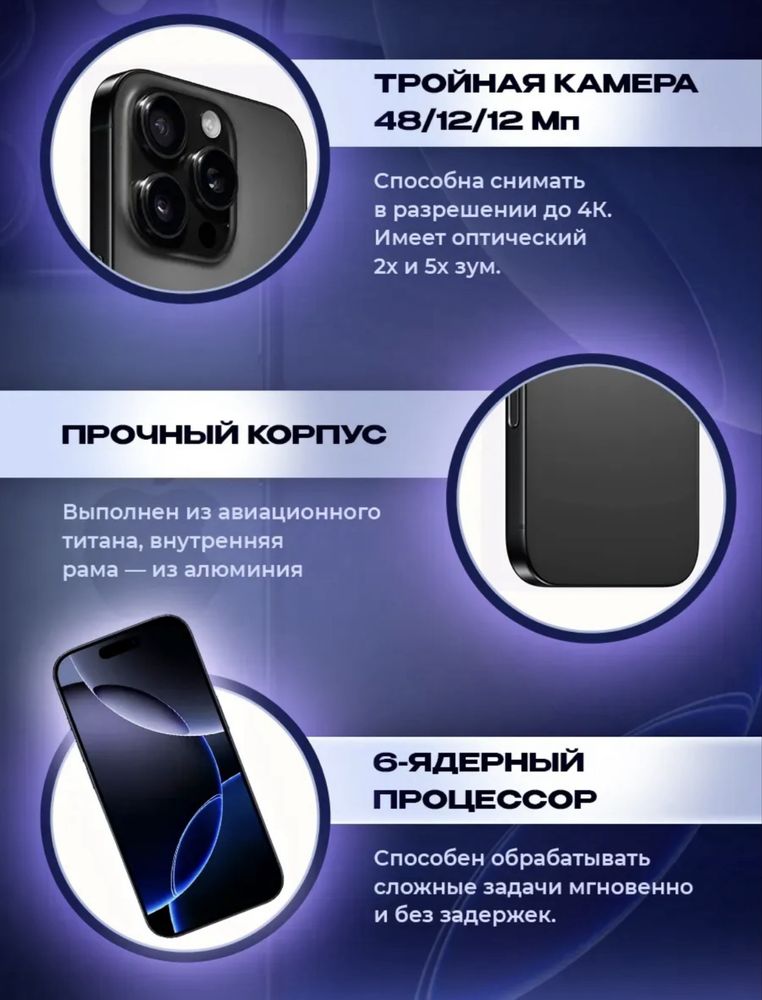 ОПЛАТА ПРИ ПОЛУЧЕНИЕ! 1B1 Apple 16 pro max Айфон 16 про Вьетнаm