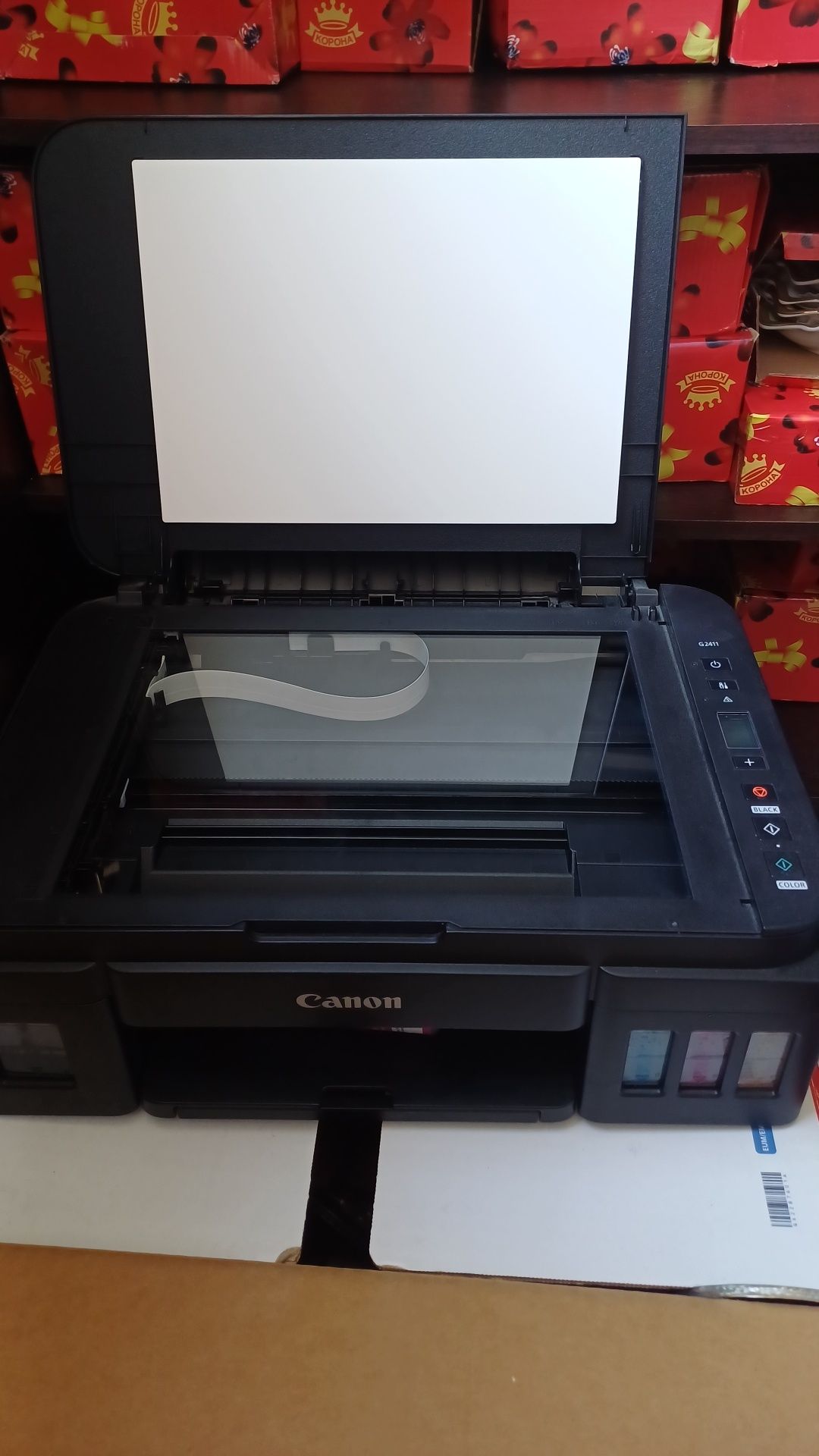 Продам цветной МФУ canon pixma g2411
