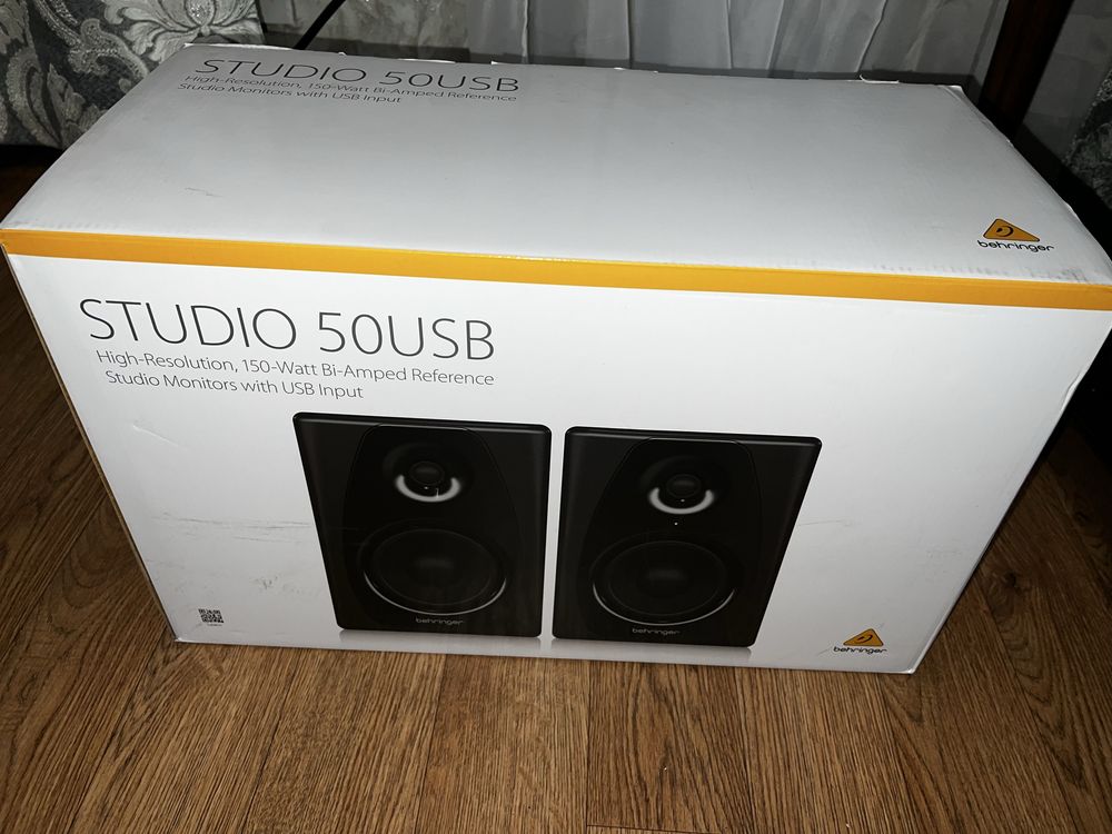 Активная акустическая система. Мониторы Behringer STUDIO 50USB