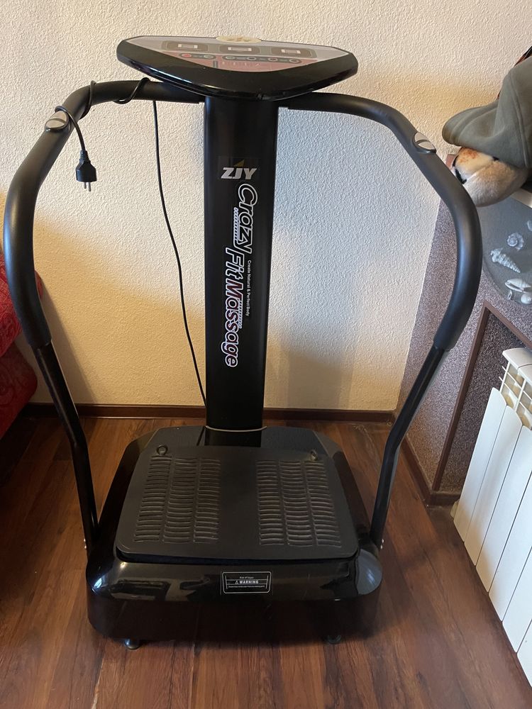 Тренажер Crazy Fit Massager Вибрационная Платформа Для Похудения